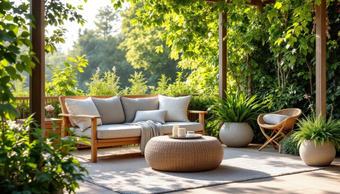 Créer un coin détente extérieur : quels matériaux privilégier ?
